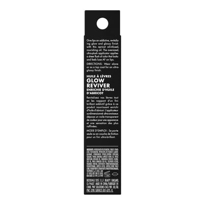 Glow Reviver Lip Oil, Pink Quartz | Nourishing Tinted Lip Oil for a High-Shine Finish, Infused with Jojoba Oil, Vegan & Cruelty-Free
